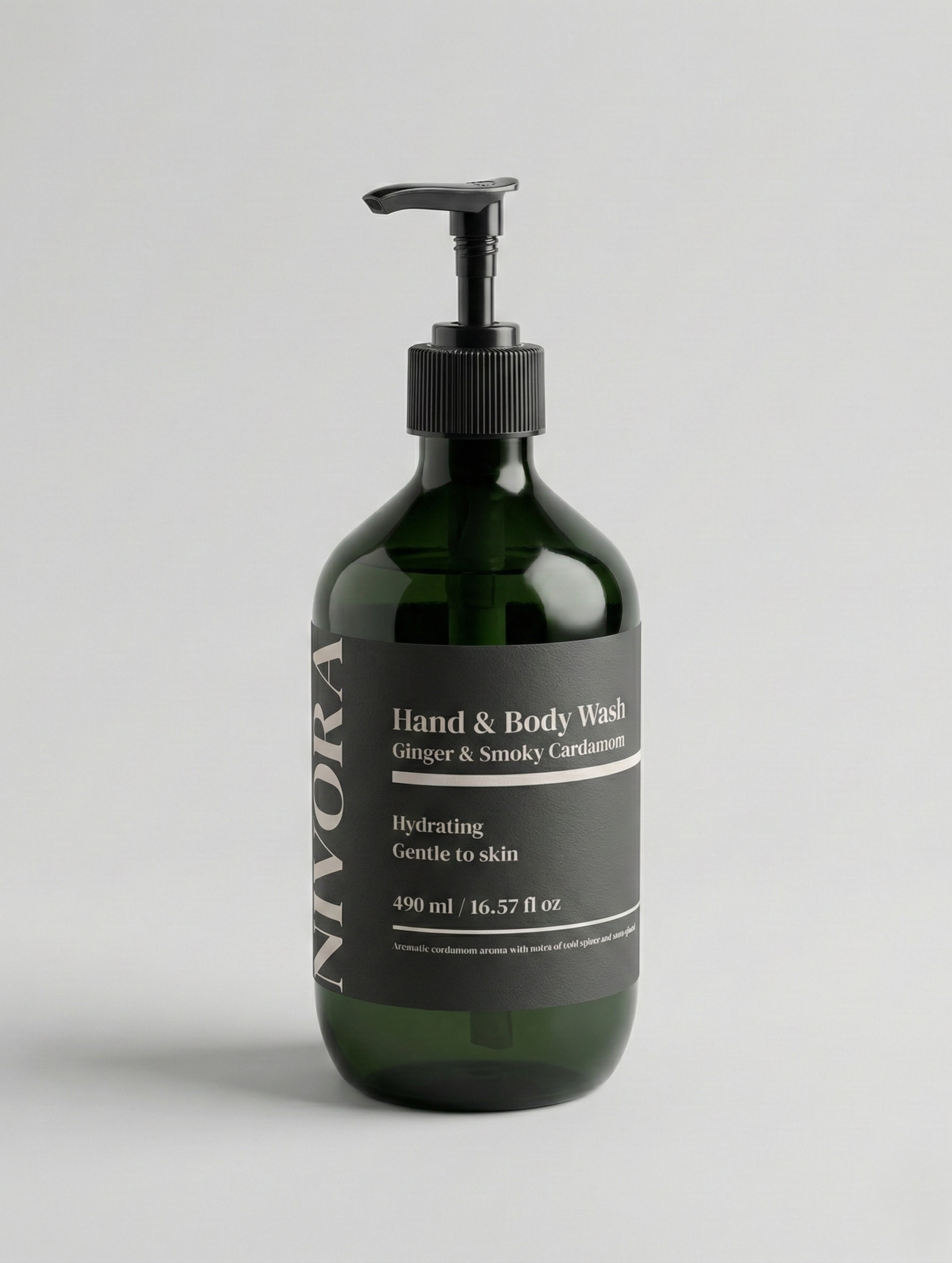 Hand & Body Wash, Ginger & Smoky Cardamom