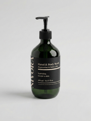 Hand & Body Wash, Peppermint & Dark Cedar