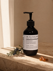 Silk Skin Body Serum, Woody Amber & Leather