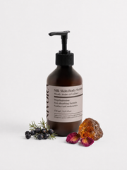Silk Skin Body Serum, Woody Amber & Leather