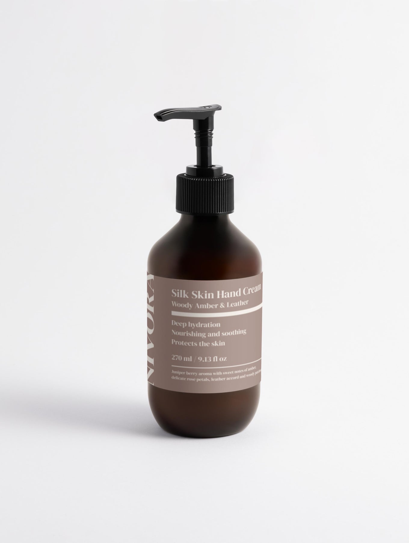 Silk Skin Hand Cream, Woody Amber & Leather